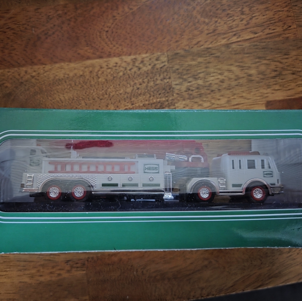 Hess Collectible Fire Truck - White and Red